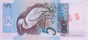 5 BRL Banknote- Quelle: Banco Central do Brasil