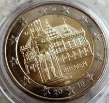 2-Euro-Sondermünze - Bremen 2010